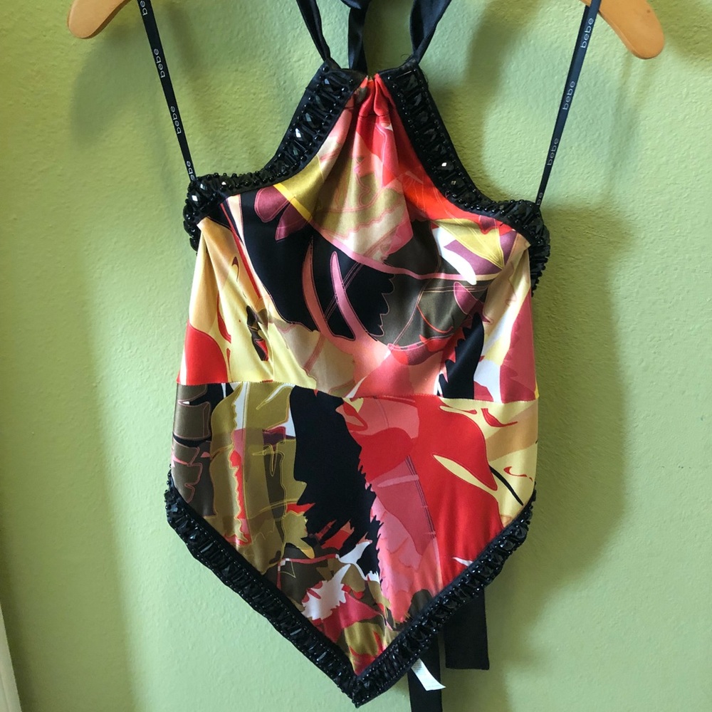 Bebe halter top